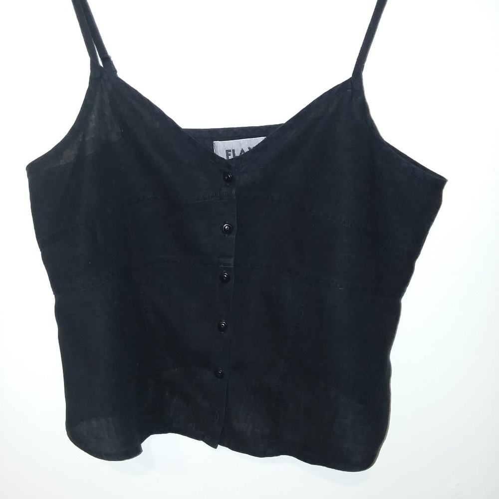 Flax Camisole top Medium 100% Linen